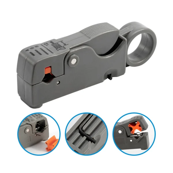 Stripping Pliers Decrustation Wire Cable Tools Stripper Stainless Steel  Hexagon Wrench Accessorie Insulated Electrical Straight - Image 5