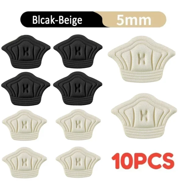 5Pairs Insoles For Shoes Patch Heel Pads For Sport Shoes Adjustable Size Feet Pad Insole Heel Protector Back Sticker Shoe Pad - Image 9