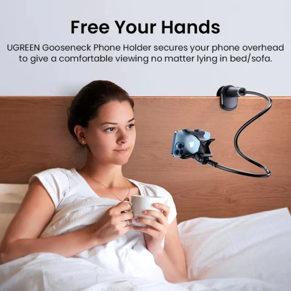 Universal Mobile Phone Stand Adjustable Lazy Stand Rotatable Bedside Stand Desktop Live Streaming Selfies Phone Accessories - Image 3
