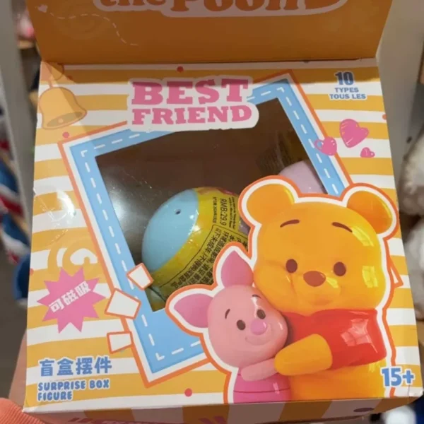 Anime Cartoon Winnie The Pooh Best Friend Series Blind Box Tigger Eeyore Piglet Model Collection Ornament Gifts For Kids - Image 17