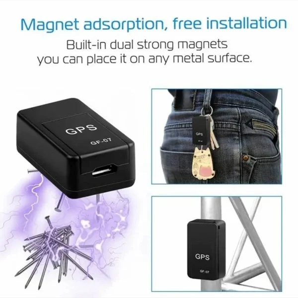 Micro Magnetic GPS Tracker, Vehicle Motorcycle Real-time Anti-theft Tracking Monitor, Personal Anti Loss Positioning Mini GPS - Image 11