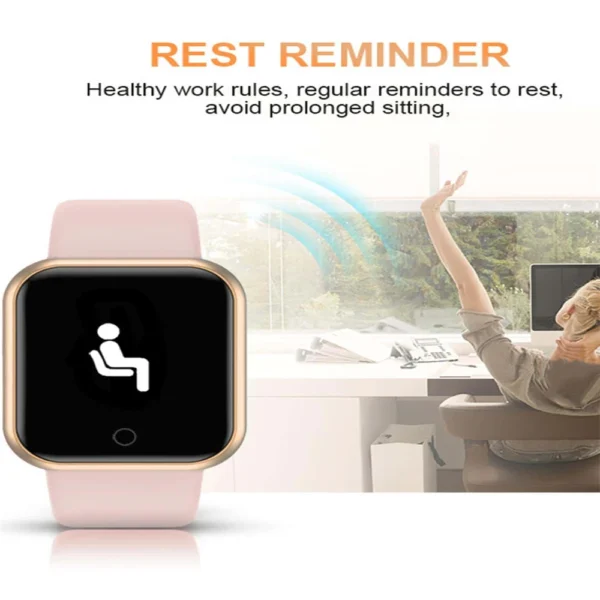 Smart Watch For Women Men Wristwatch Bluetooth Connected Phone Player Music Fitness Sport Bracelet Sleep Monitor Digital Watches - Image 17
