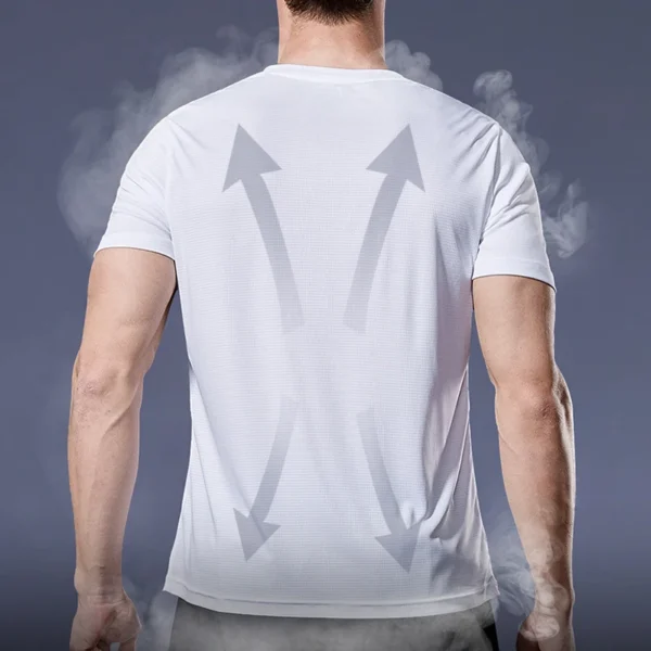 Running Shirts Soccer Shirts Men's Jersey Sportswear Mens Jogging T-Shirts Quick Dry Compression Sport T-Shirt Fitness Gym - Image 32
