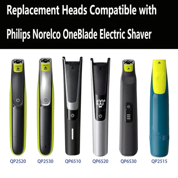 Brangdy Shaver Replacement Blades for One Blade QP2520 QP2620 QP2630 QP2515 QP6510 QP6520 QP6531 Electric Beard Trimmer - Image 3