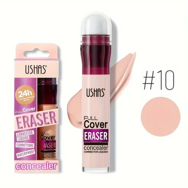 New Sponge Head Concealer for Dark Circles Freckles Acne Pigmentation and Blemishes Long Lasting Moisturizing Liquid Foundation - Image 17