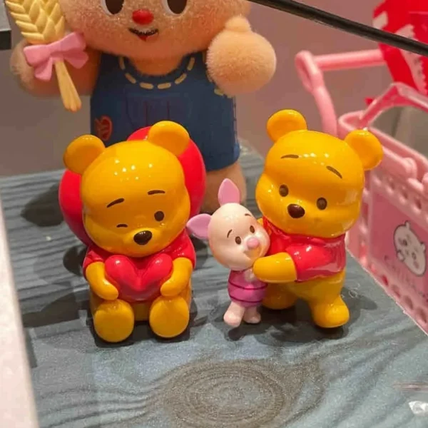 Anime Cartoon Winnie The Pooh Best Friend Series Blind Box Tigger Eeyore Piglet Model Collection Ornament Gifts For Kids - Image 2