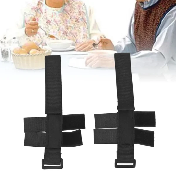 2pcs Spoon Fork Holder Strap Adjust Size Prevent Slipping Universal Utensil Strap for Holding Cutlery Holder Strap - Image 2