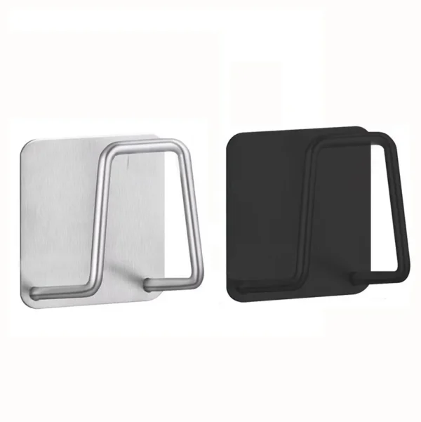 1pc Stainless Steel Sink Sponge Rack For Sponge Steel Wire Ball Draining Paste The Inner Wall Of The Sink Kitchen Supplies - Image 9