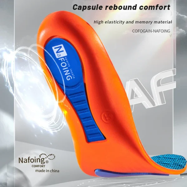 Sport Orthopedic Insoles for Feet Men Women EVA Breathable Shock Absorption Shoes Insole for Running Basketball Sport Care Pads - Image 13