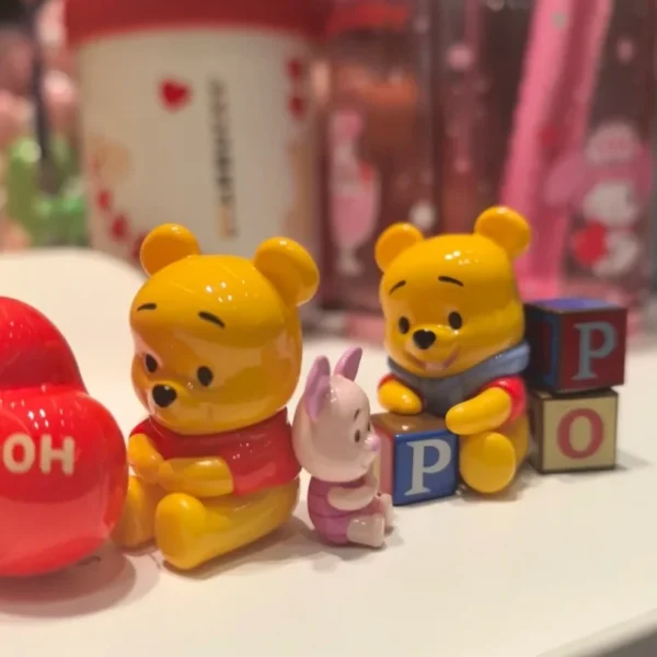 Anime Cartoon Winnie The Pooh Best Friend Series Blind Box Tigger Eeyore Piglet Model Collection Ornament Gifts For Kids - Image 3