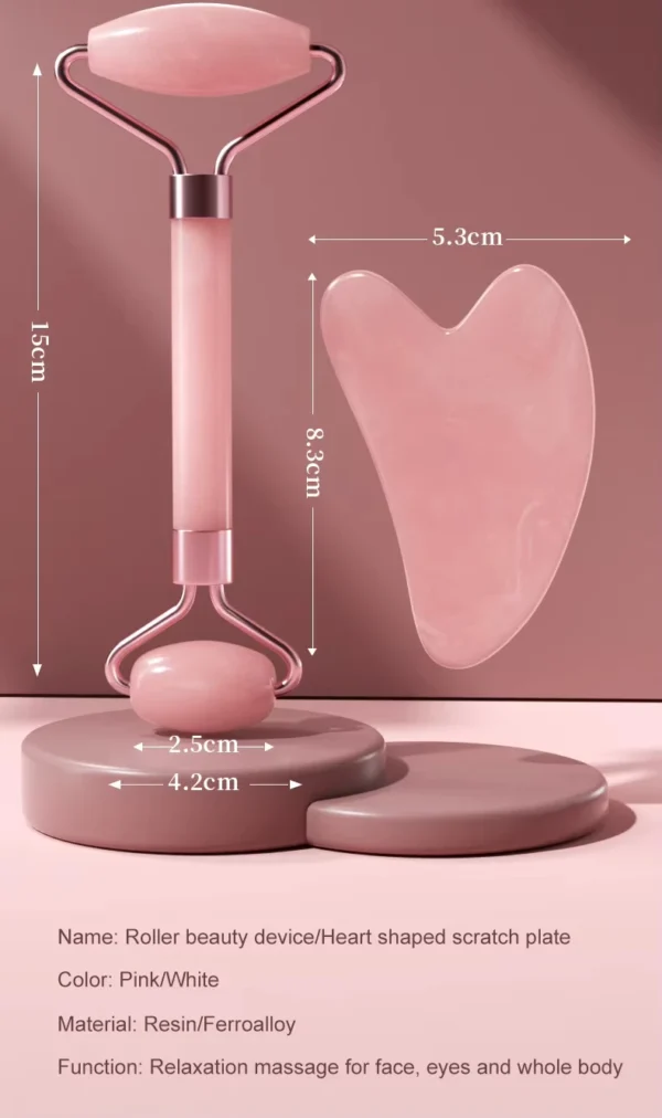 Roller for Face Neck Eye Resin Facial Massage Instrumenr Health Care Scraping Board Musclee Beauty Skincare Tools - Image 18