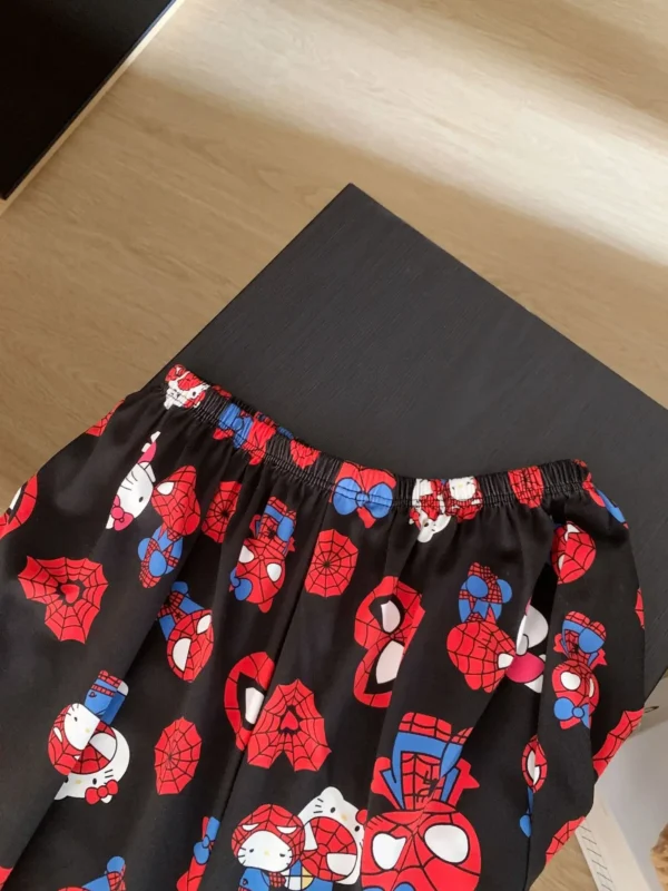 New KT Pajama Pants Woman Kawaii Home Shorts Summer Anime Loose Elastic Waist Girls Sleeping Homewear Soft Fashion Pant Gifts - Image 27