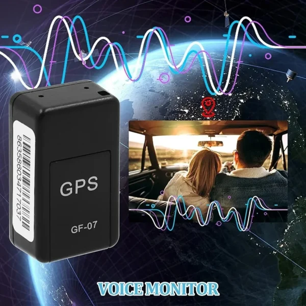 Micro Magnetic GPS Tracker, Vehicle Motorcycle Real-time Anti-theft Tracking Monitor, Personal Anti Loss Positioning Mini GPS - Image 5
