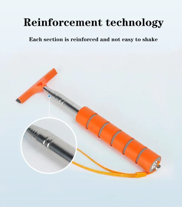 Car Rearview Mirror Wiper Cleaning Tool Auto Glass Mist Cleaner Scraper Car Accessories Handle Telescopic Window Cleaning Brush - Image 18