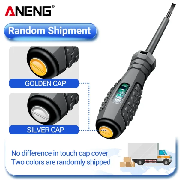 ANENG B05 Word/cross Screwdrivers Neon Bulb Indicator Meter Electric Pen Insulated Electrician Highlight Pocket Tester Pen Tools - Image 5