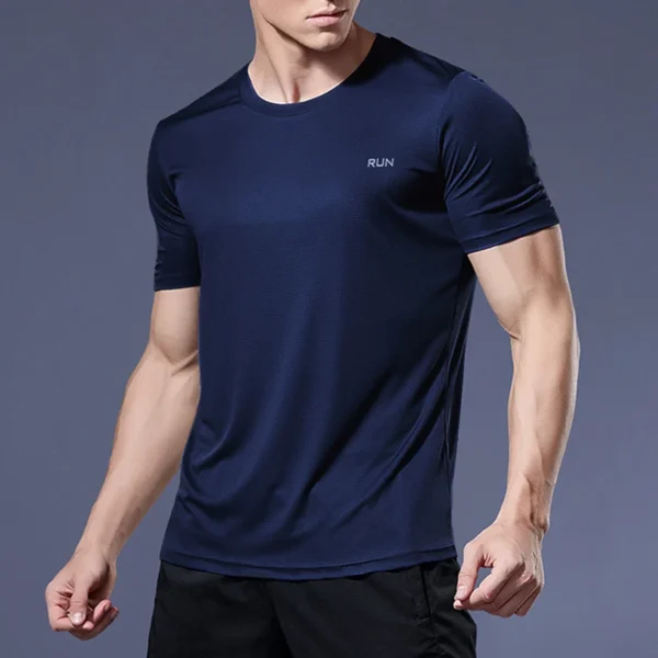 Running Shirts Soccer Shirts Men's Jersey Sportswear Mens Jogging T-Shirts Quick Dry Compression Sport T-Shirt Fitness Gym - Image 16