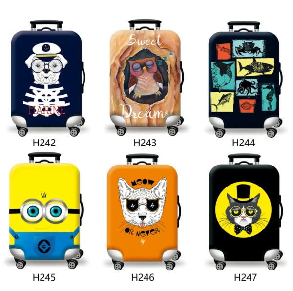Hello Kitty Travel Suitcase Dust Cover Cute Women Luggage Protective Cover for 18-30 Inch Trolley Case Dust Cover Accessories - Image 34