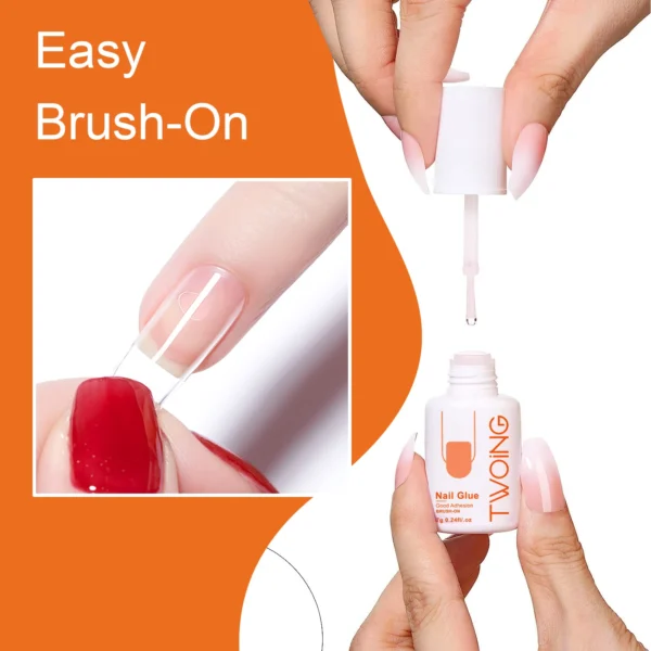 7g Super Strong Nail Glue For False Nail Tips, Acrylic Nails,Press On Nails,Fake Nails Art Decoration Lasting Adhesion - Image 15