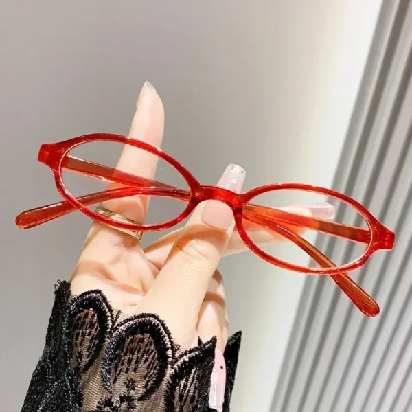 Women's New Finished Photochromic Myopia Glasses Men Small Oval Frame Minus Eyewear Fashion Discoloration Ultralight Eyeglasses - Image 25