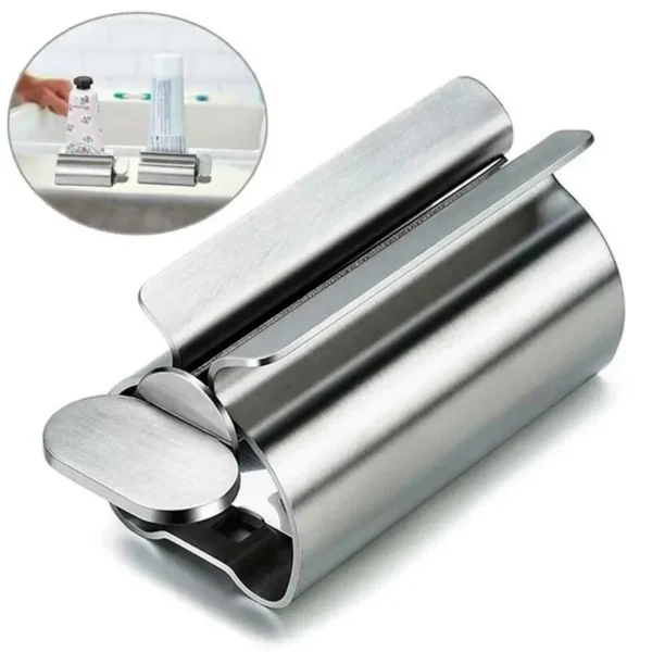 1pc Stainless Steel Wringer Roller Rotate Dispenser for Ointments Cosmetics Bathroom Accessories Toothpaste Squeezer Tube Roller - Image 16