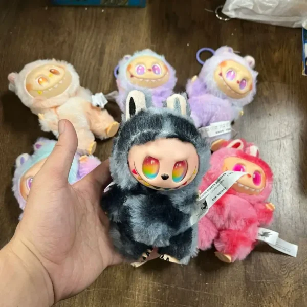 Labubu V3 The Monsters High Energy Ahead Series Vinyl Plush Bsg Pendant Blind Box Toys Macaroon Vinyl Plush Doll Cute Girl Gifts - Image 4