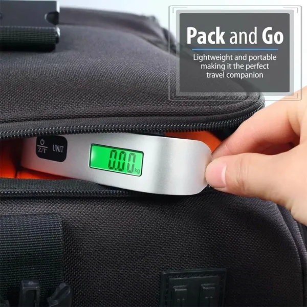Luggage Scale 110lb 50kg Digital Handheld Portable Hanging Baggage Scale for Travel Suitcase Weight Scale - Image 17