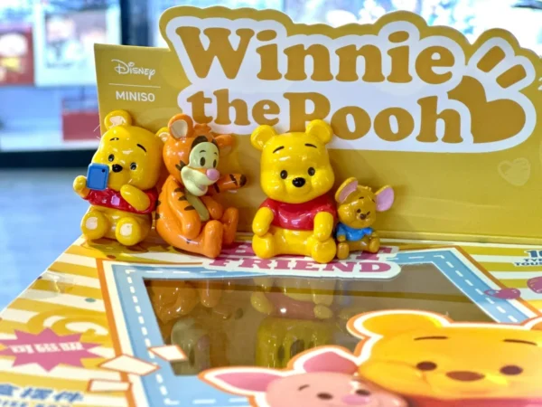 Anime Cartoon Winnie The Pooh Best Friend Series Blind Box Tigger Eeyore Piglet Model Collection Ornament Gifts For Kids - Image 30