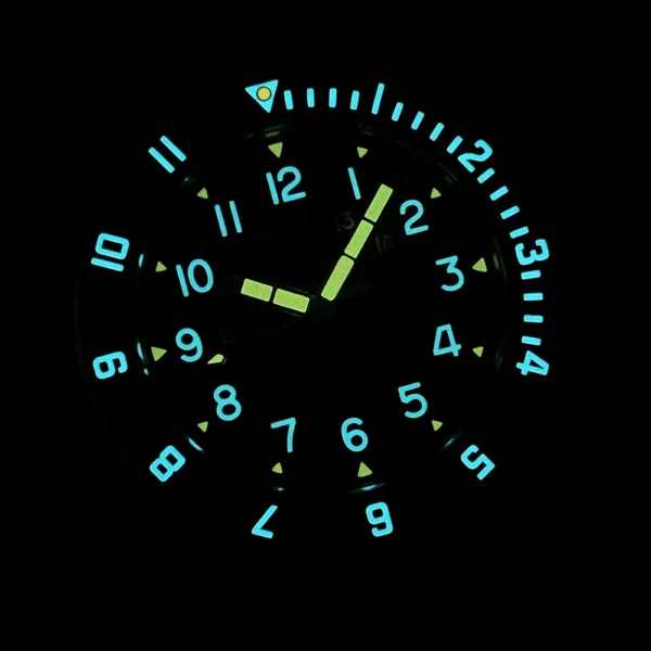 STEELDIVE SD1944 New 45MM Case Black Ceramic Bezel200M Waterproof NH35 Bright Luminous Sapphire Glass Automatic Dive Watch Reloj - Image 2