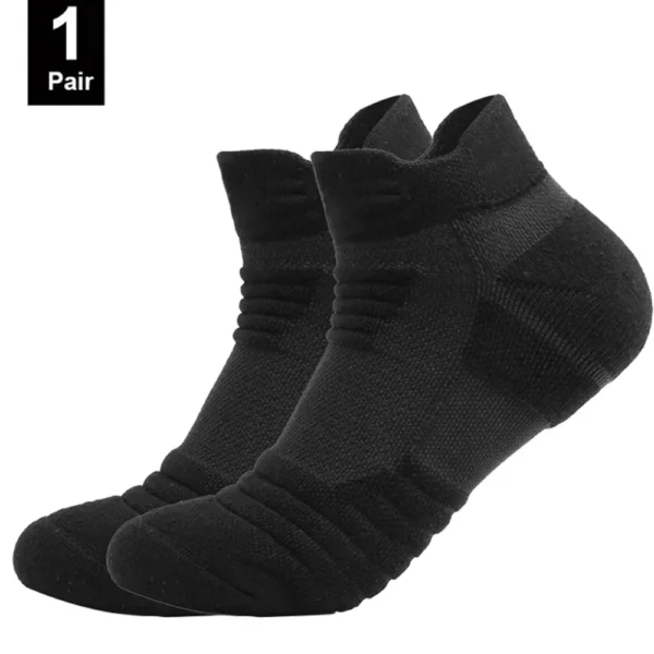 1/3 Pairs Anti-slip Football Socks Men Cotton Sock Short Long Tube Soccer Basketball Sport Socks Breathable Deodorous Sock 39-45 - Image 16