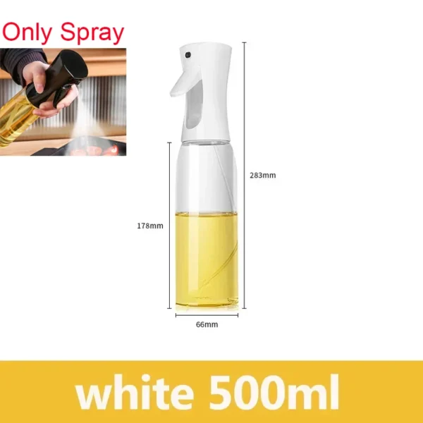 Kitchen Sprayer Spray Oil Dispenser 2in1 Oil Dispenser Oil Sprayer Comfortable Handle Barbecue Air Frying Pan Oven Steak Frying - Image 9