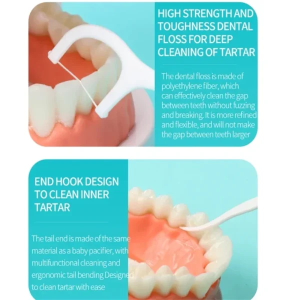 1/2/5/10 Box Portable Disposable Dental Floss Plastic Toothpick High-tension Dental Floss Stick Dental Floss Box ﻿Oral Care - Image 11