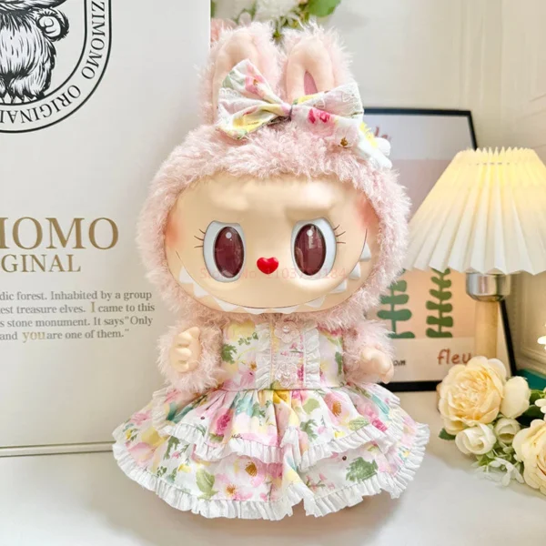 New Arrival 38cm Mini Cute Doll Clothes Outfit Accessories Labubu Idol V1 V2 Cloud Shirt Set Ornament Only Clothes Birthday Gift - Image 19