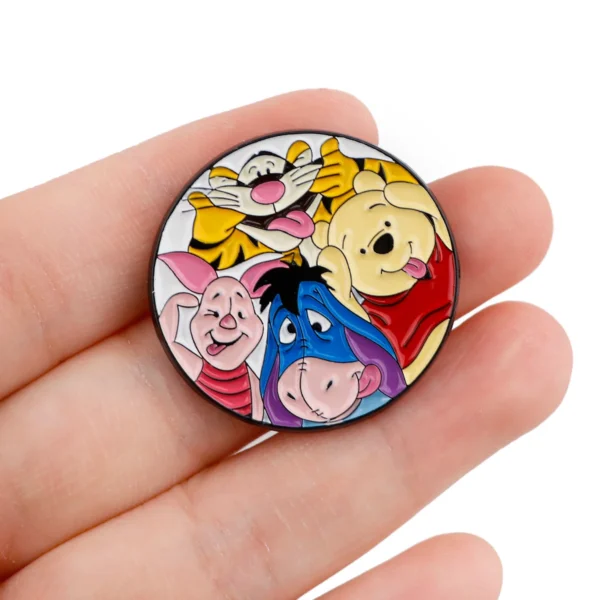 Cartoon Animals Brooches for Women Cute Donkey Enamel Pins Badges Lapel Pins Fashion Jewelry Clothing Accessories Friends Gift - Image 3
