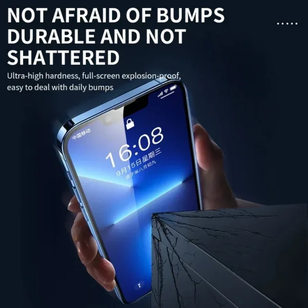 3Pcs Tempered Glass for iPhone 14 13 12 11 15 Pro Max Mini Screen Protector for iPhone XR X XS MAX 7 8 Plus 16 Protective Glass - Image 3