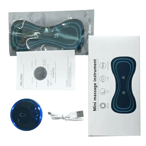 Neck Massager Mini Electric Neck Massage EMS Cervical Back Vertebra Massage Patch 8 Modes Relieve Relax Muscle Fatigue Tools - Image 9