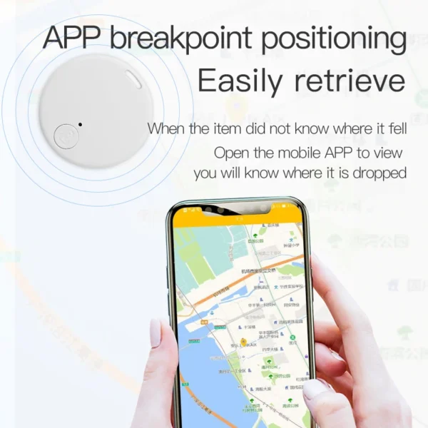 Mini GPS Locator AntiLost Alarm Wallet Keychain Smart Tag Bluetooth-Compatible Tracer Keychain Dog Pet Child Tracker Key Finder - Image 21