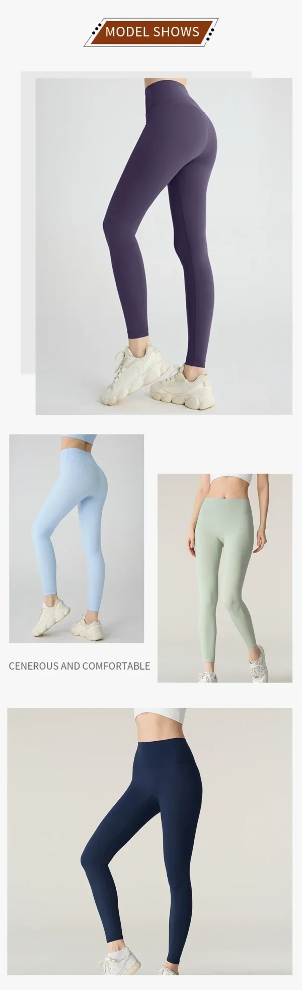 Summer Hot Sale Yoga Leggings High Waist Breathable Quick Drying Yoga Pants Fitness Running Cycling Workout Gym Clothing - Image 31