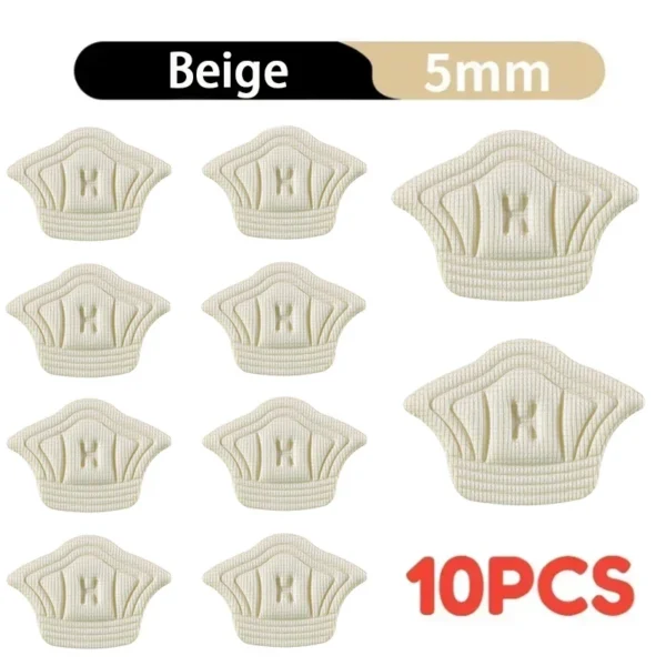5Pairs Insoles For Shoes Patch Heel Pads For Sport Shoes Adjustable Size Feet Pad Insole Heel Protector Back Sticker Shoe Pad - Image 8