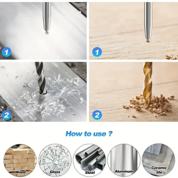 Auto Center Puncher Hole Marker Wood Metal Steel Spring Load Kerner Drill Locator Heavy Duty Punch Carpentry Automatic Hand Tool - Image 6
