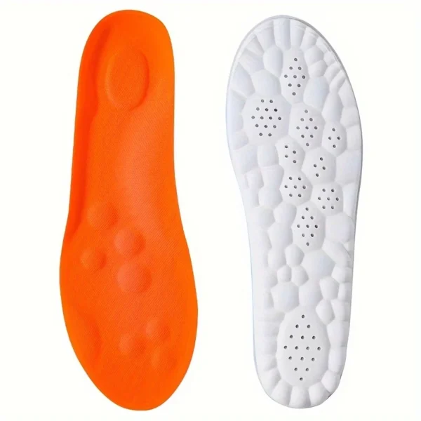 1Pair/2Pairs/4Pairs High Elasticity Latex Sport Insoles Soft Shoe Pads Arch Support Orthotic Insoles Breathable Deodorant Insole - Image 17