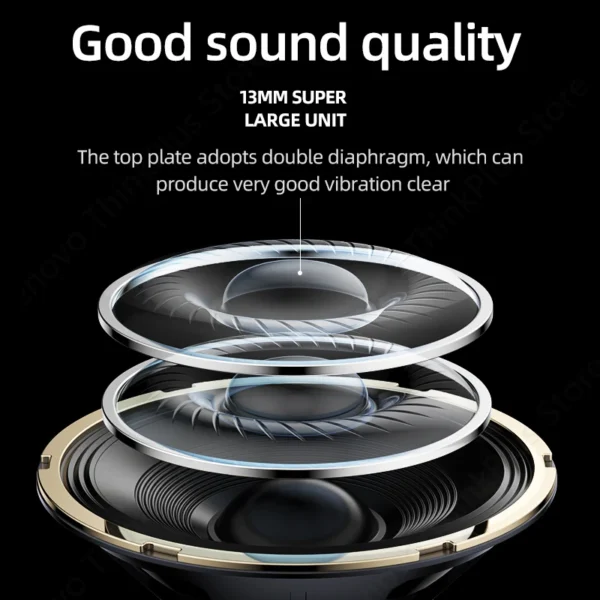 Lenovo LP40 Wireless Bluetooth Earphones TWS Touch Control Headset Gaming Headphones HD Call with Mic Earbuds 2025 New Choice - Image 6
