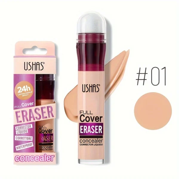 New Sponge Head Concealer for Dark Circles Freckles Acne Pigmentation and Blemishes Long Lasting Moisturizing Liquid Foundation - Image 18