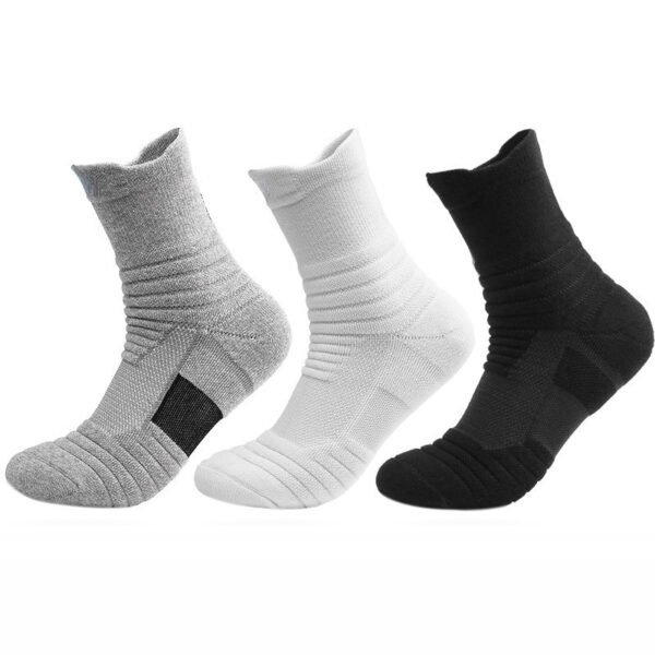 1/3 Pairs Anti-slip Football Socks Men Cotton Sock Short Long Tube Soccer Basketball Sport Socks Breathable Deodorous Sock 39-45 - Image 39