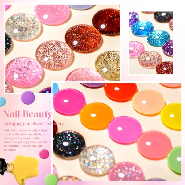 7pc Nail Gel Polish Set DIY Nail Art Design All For Decoration Soak Off UV Gel Long Lasting Manicure Painting Gel Vernis Kits - Image 16