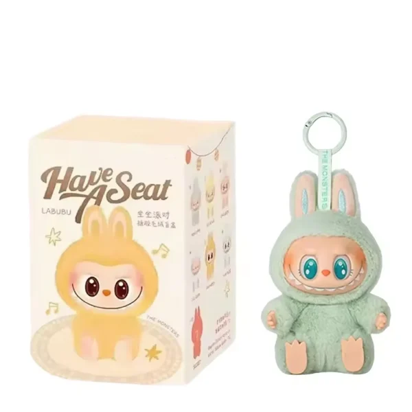 MINISO Labubu Sitting Party Series Second Generation Doll Blind Box Edition Ornament Gift - Image 8