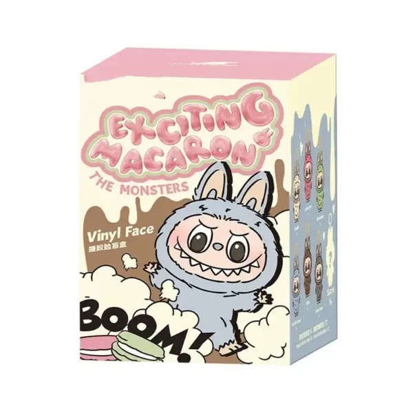 Labubu Monster Box Toy Heart Macaron Ii Vinyl Plush Doll Blind Box Model Pack Key Chain Gift Tabletop Decoration Children's Gift - Image 45