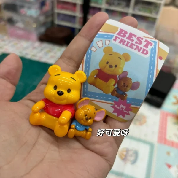 Anime Cartoon Winnie The Pooh Best Friend Series Blind Box Tigger Eeyore Piglet Model Collection Ornament Gifts For Kids - Image 21