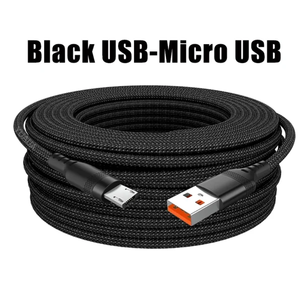 USB TYPE C Fast Charge Cable LIGHTNING 3m 5 Meters USB C Android Micro USB Extend Charging Cable for iPhone 14 Xiaomi OnePlus - Image 15