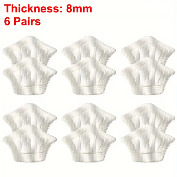 3pairs/6pairs Insoles Patch Heel Pads for Sport Shoes Back Sticker Adjustable Size Antiwear Feet Pad Cushion Insert Insole - Image 13