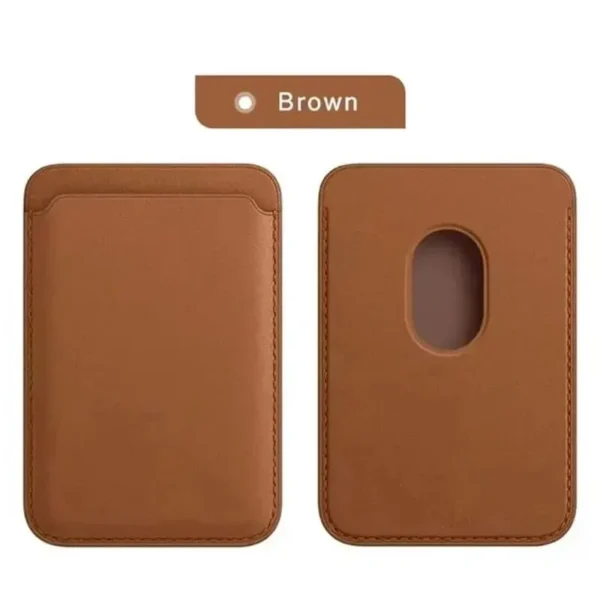 Leather Wallet Case For iPhone 15 Pro Max Magsafe Wallet Leather Compatible For iPhone 14 13 12 Card Holder with MagSafe Magnet - Image 12